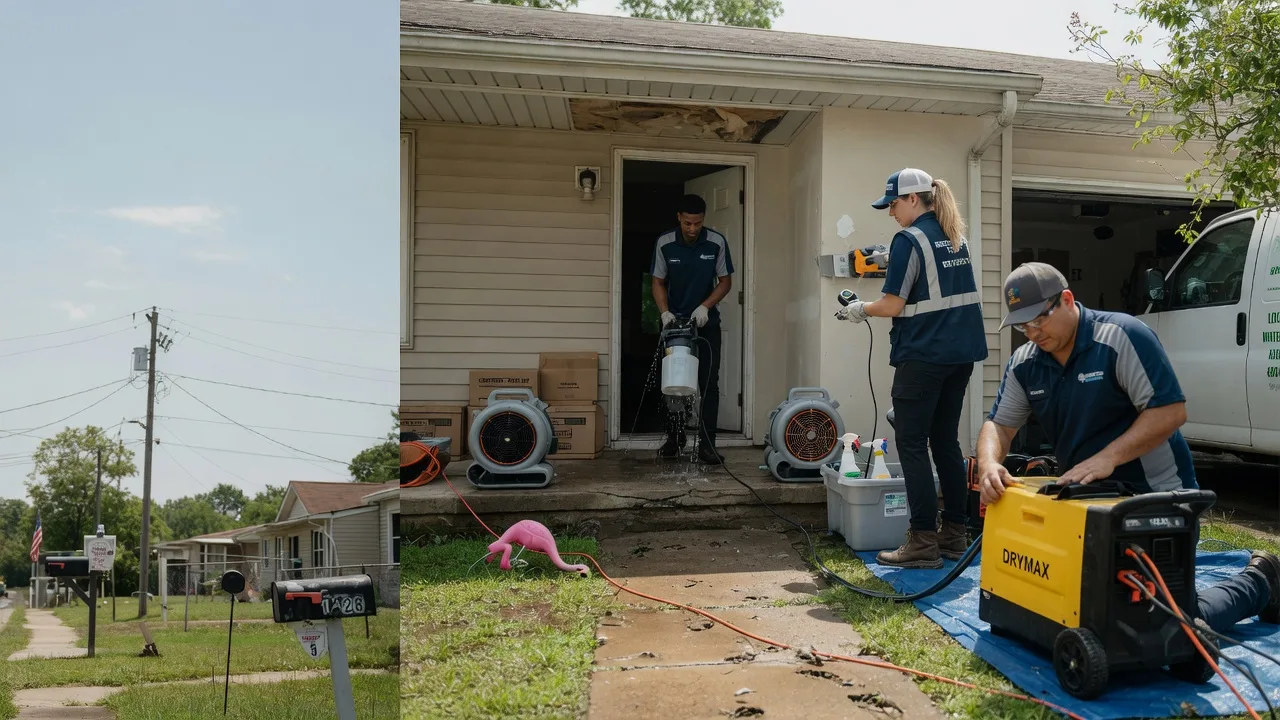 Storm Damage Water Removal in Murray City, OH near me